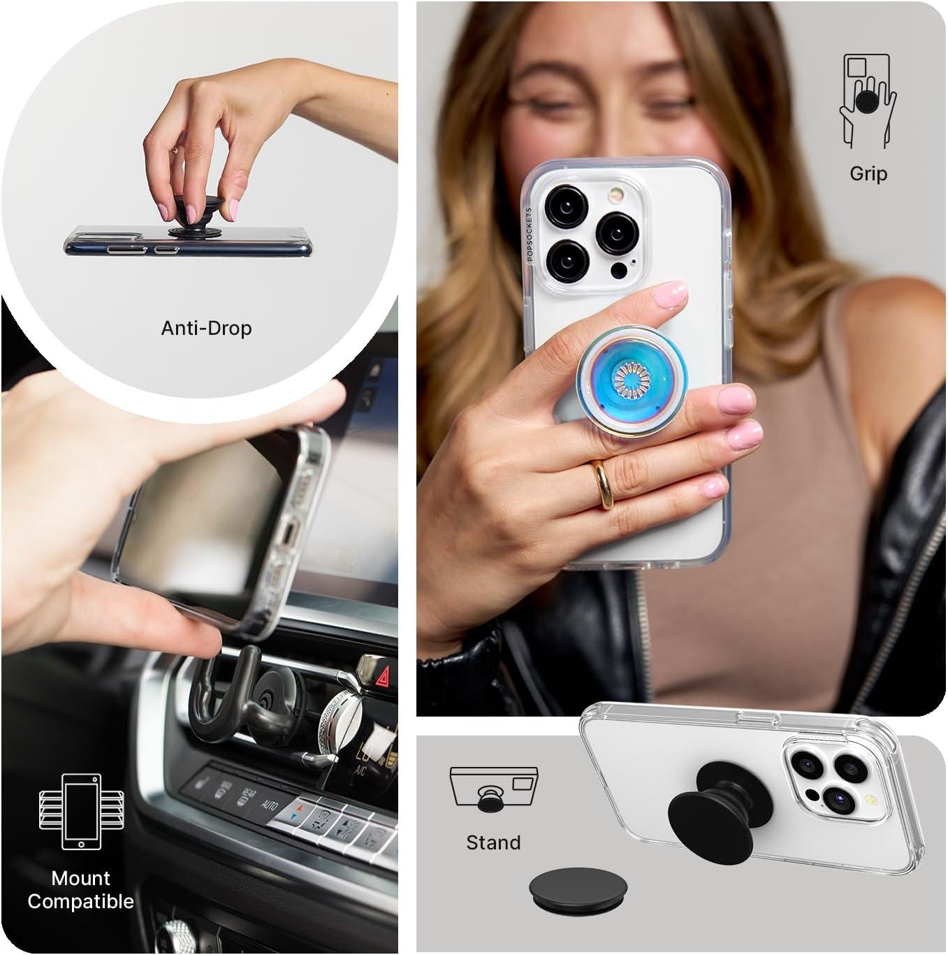 image:imagePopSockets Phone Grip with Expanding Kickstand Adhesive Grip Disney StitchLaquer