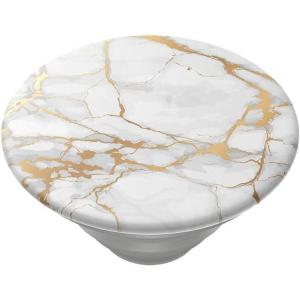 ​​​​PopSockets Phone Grip with Expanding Kickstand, Adhesive Grip, Disney – Stitch(Gold Lutz Marble)