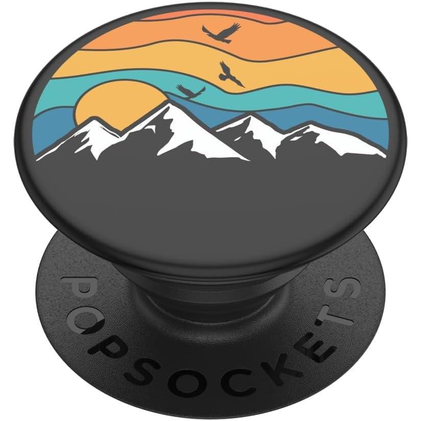image:imagePopSockets Phone Grip with Expanding Kickstand Adhesive Grip  Blue SkiesMountain High