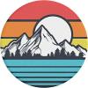 ​​​​PopSockets Phone Grip with Expanding Kickstand, Adhesive Grip – Blue Skies(Sunset Peaks)