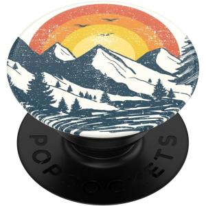 ​​​​PopSockets Phone Grip with Expanding Kickstand, Adhesive Grip – Blue Skies(Epic Altitudes)