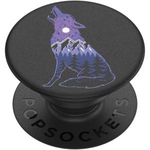 ​​​​PopSockets Phone Grip with Expanding Kickstand, Adhesive Grip – Blue Skies(Howl You Doin’)