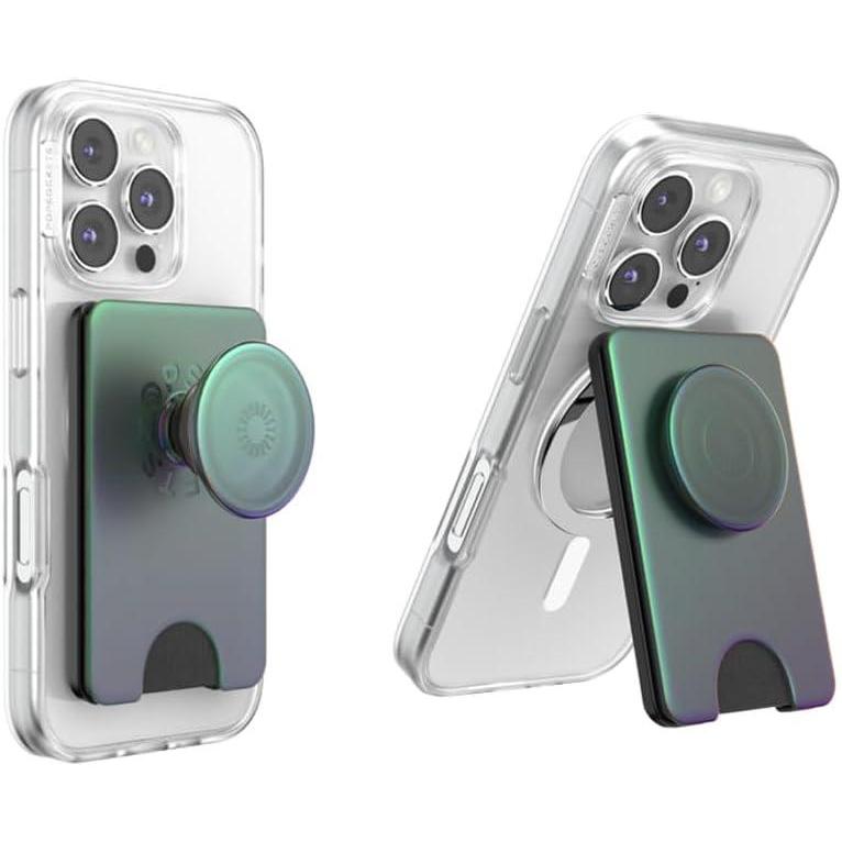 image:imagePopSockets KickOut Wallet for MagSafe Adjustable Kickstand Magnetic Stand Nightshade