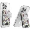 PopSockets Kick-Out Wallet for MagSafe, Adjustable Kickstand, Magnetic Stand – Pressed Flower