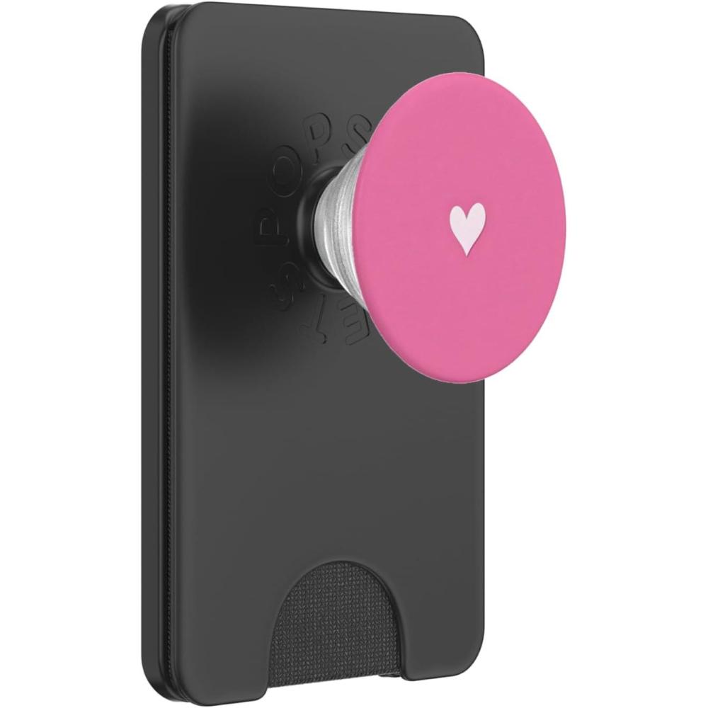 image:imageCute Heart Love Pink PopSockets Adhesive PopGripMagnetic PopWallet
