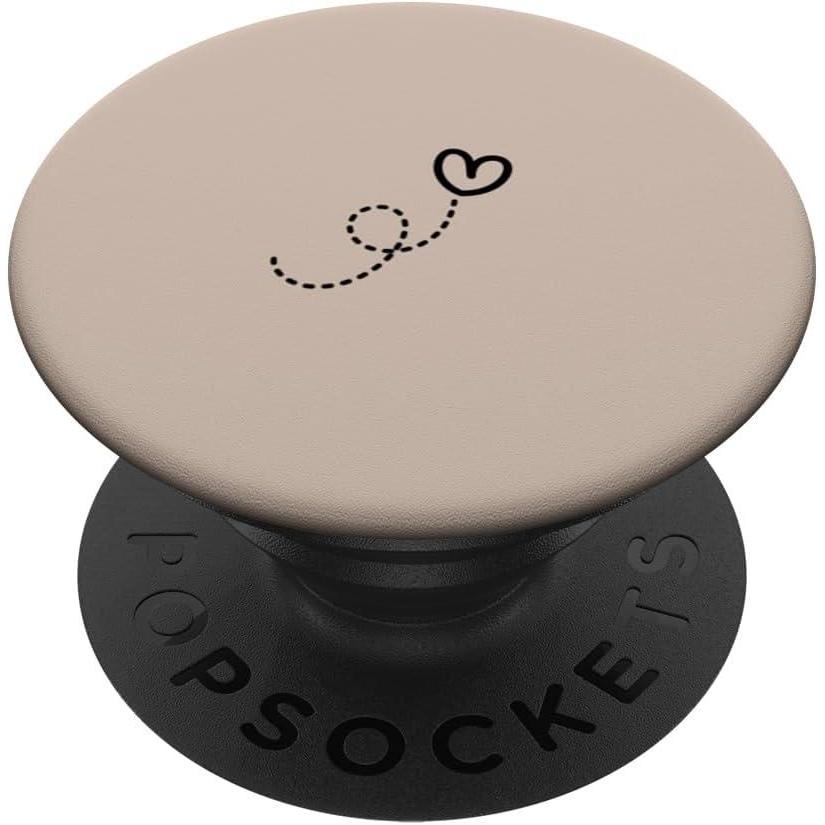 image:imageHeart Minimalist Doodle Valentines Love Girls PopSockets Adhesive PopGripAdhesive PopGrip