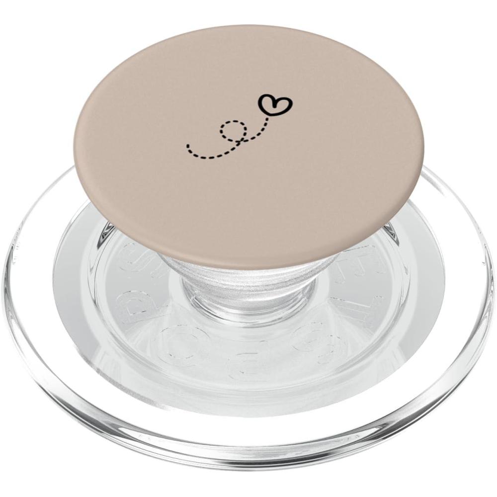 image:imageHeart Minimalist Doodle Valentines Love Girls PopSockets Adhesive PopGripMagnetic PopGrip