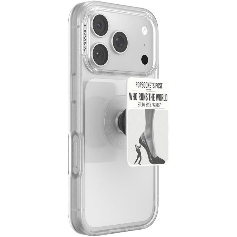 image:imagePopSockets Swappable PopTop for Phone Grips Compatible with Adhesive or MagSafe Bases  Who Runs The World