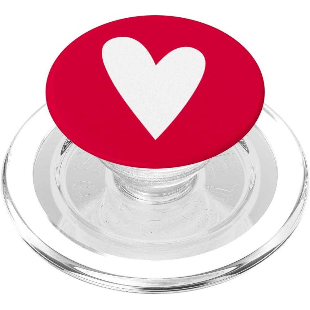 image:imageRed Heart Elegant Simple Love Valentines Day Pop Socket PopSockets PopGrip Swappable Grip for Phones amp Tablets PopSockets MagSafe PopGrip for iPhoneMagSafe