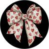 Bow Hearts Valentine Cute Coquette Bow PopSockets Adhesive PopGrip(Adhesive PopGrip)