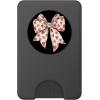 Bow Hearts Valentine Cute Coquette Bow PopSockets Adhesive PopGrip(Magnetic PopWallet)