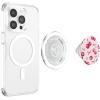 Coquette Cherry and Pink Bow PopSockets Adhesive PopGrip(Magnetic PopGrip)