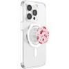 Coquette Cherry and Pink Bow PopSockets Adhesive PopGrip(Magnetic PopGrip)