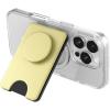 PopSockets Kick-Out Wallet for MagSafe, Adjustable Kickstand, Magnetic Stand – Painted Gold