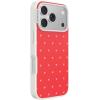 PopSockets iPhone 17 Pro Case Compatible with MagSafe, Phone Case for iPhone 17 Pro, Wireless Charging Compatible, Case Only – Cherry Pop