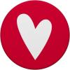 Red Heart Elegant Simple Love Valentines Day Pop Socket PopSockets PopGrip: Swappable Grip for Phones & Tablets PopSockets MagSafe PopGrip for iPhone(Standard)