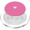 Cute Heart Love Pink PopSockets Adhesive PopGrip(Magnetic PopGrip)