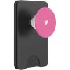 Cute Heart Love Pink PopSockets Adhesive PopGrip(Magnetic PopWallet)