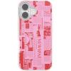 PopSockets iPhone 17 Case Compatible with MagSafe, Phone Case for iPhone 17, Wireless Charging Compatible, Case Only – Hot Off The Press Pink