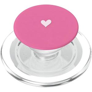 Cute Heart Love Pink PopSockets Adhesive PopGrip(Magnetic PopGrip)