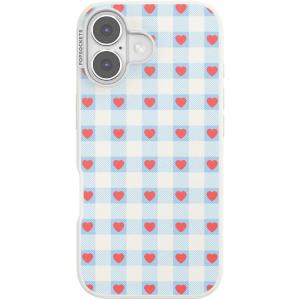 PopSockets iPhone 17 Case Compatible with MagSafe, Phone Case for iPhone 17, Wireless Charging Compatible, Case Only – Berry Sweet Gingham