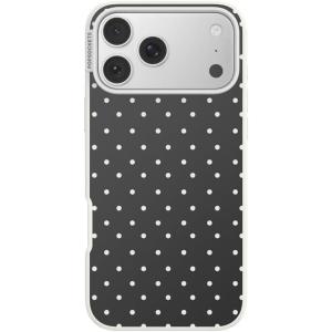PopSockets iPhone 17 Pro Max Case Compatible with MagSafe, Phone Case for iPhone 17 Pro Max, Wireless Charging Compatible, Case Only – Licorice Dot