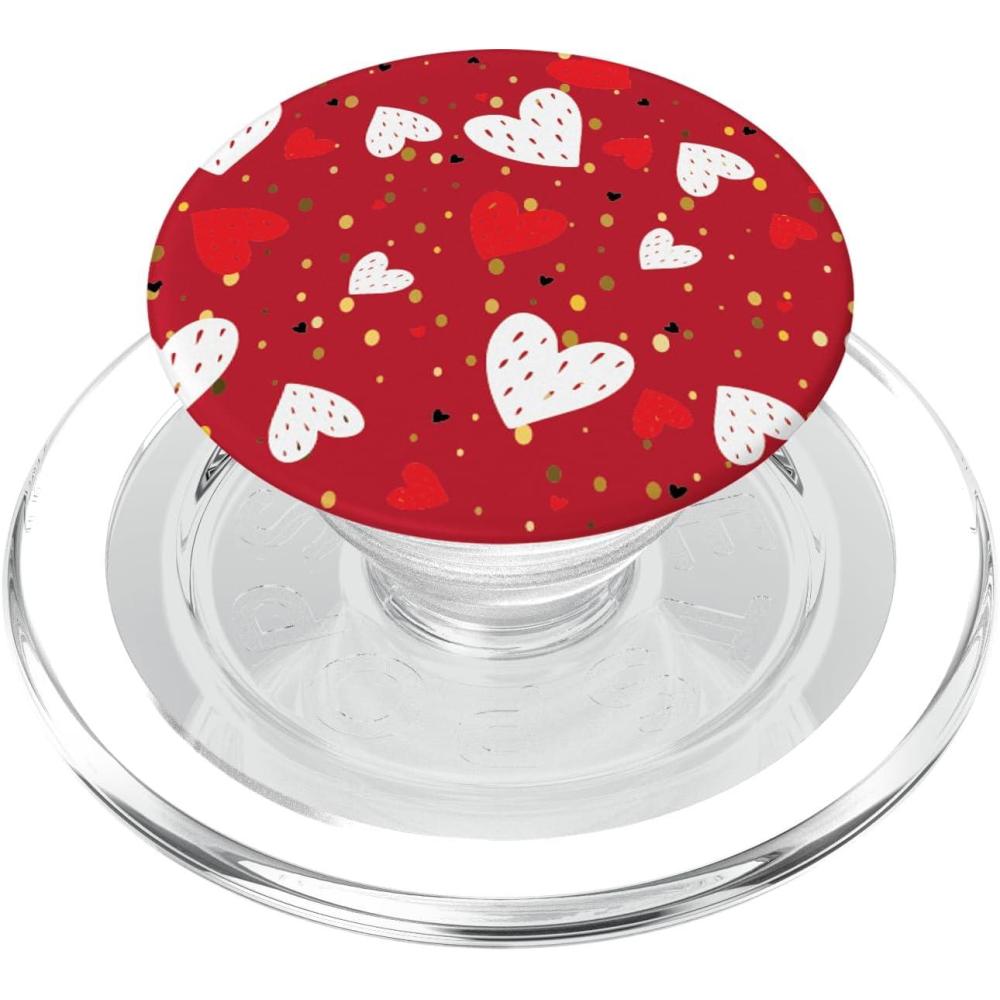 image:imageCute Valentines Day Hearts Day Cupid Love PopSockets MagSafe PopGrip for iPhoneMagSafe
