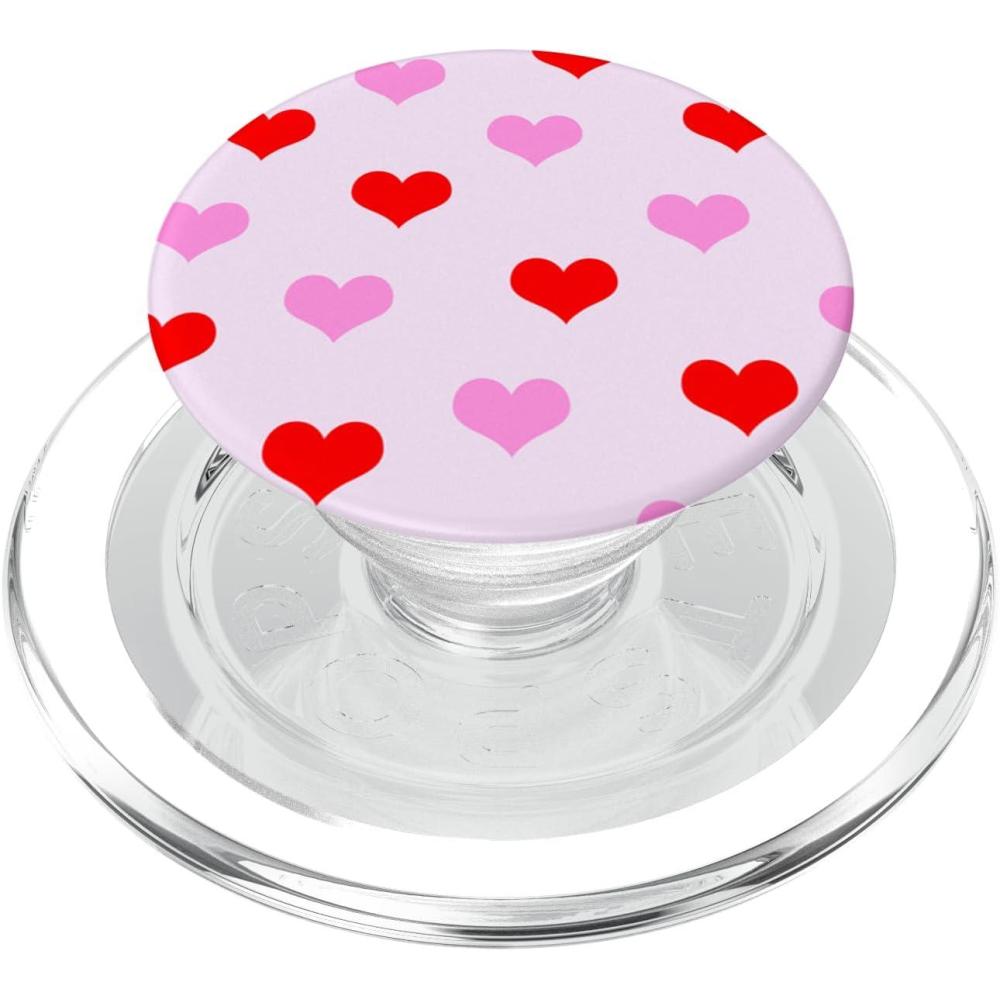 image:imageHeart Pattern Valentines Day PopSockets Adhesive PopGripMagnetic PopGrip