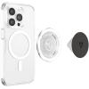 Black Gray Minimalist Heart PopSockets Adhesive PopGrip(Magnetic PopGrip)
