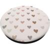 Boho Cute Hearts with Neutral Pastel Colors PopSockets Adhesive PopGrip(Adhesive PopGrip)