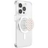 Boho Cute Hearts with Neutral Pastel Colors PopSockets Adhesive PopGrip(Magnetic PopGrip)