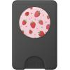 Cute Pink Strawberry PopSockets Adhesive PopGrip(Magnetic PopWallet)