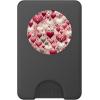 Festive Elegance gifts Enchanting Hearts Romantic Valentine’s Day Love PopSockets Standard PopGrip, Black, 260027(Magnetic PopWallet)