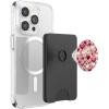 Festive Elegance gifts Enchanting Hearts Romantic Valentine’s Day Love PopSockets Standard PopGrip, Black, 260027(Magnetic PopWallet)