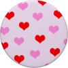 Heart Pattern Valentines Day PopSockets Adhesive PopGrip(Adhesive PopGrip)