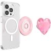 PopSockets Phone Grip Compatible with MagSafe, Phone Holder, Wireless Charging Compatible – Dichroic Heart