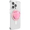PopSockets Phone Grip Compatible with MagSafe, Phone Holder, Wireless Charging Compatible – Dichroic Heart