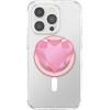 PopSockets Phone Grip Compatible with MagSafe, Phone Holder, Wireless Charging Compatible – Dichroic Heart
