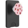 Cute Pink Strawberry PopSockets Adhesive PopGrip(Magnetic PopWallet)