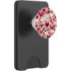 Festive Elegance gifts Enchanting Hearts Romantic Valentine’s Day Love PopSockets Standard PopGrip, Black, 260027(Magnetic PopWallet)