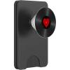 Retro Vinyl Record Red Heart Music Lover PopSockets Adhesive PopGrip(Magnetic PopWallet)
