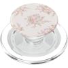 Vintage Pink Rose Pattern Classic Floral Bouquet PopSockets Adhesive PopGrip(Magnetic PopGrip)