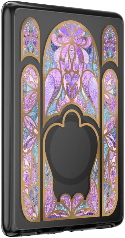 image:imagePopSockets Kindle Paperwhite 2021 Case 11th Gen 68 amp Signature Edition Slim Protective Cover with Builtin MagSafeCompatible Ring for MagSafe PopGrip EReader Accessory Fairy Glass