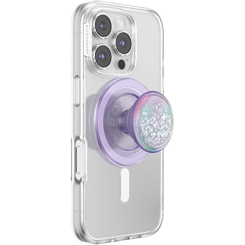 image:imagePopSockets Phone Grip for MagSafe with Kickstand Magnetic Stand Swappable Top Secure Hold for iPhone MagSafe Cases Phone amp Tablet Grip Squishy Unicorn Magic