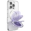 PopSockets Kick-Out Grip for MagSafe, Phone Grip with Built-in Phone Stand, Adjustable Kickstand for Portrait or Landscape, Strong Magnetic Hold, Wireless Charging Compatible – Trnsl Dusty Purple