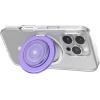PopSockets Kick-Out Grip for MagSafe, Phone Grip with Built-in Phone Stand, Adjustable Kickstand for Portrait or Landscape, Strong Magnetic Hold, Wireless Charging Compatible – Trnsl Dusty Purple