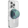 PopSockets Kick-Out Grip for MagSafe, Phone Grip with Built-in Phone Stand, Adjustable Kickstand for Portrait or Landscape, Strong Magnetic Hold, Wireless Charging Compatible – Nightshade