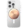 PopSockets Phone Grip for MagSafe with Kickstand, Magnetic Stand, Swappable Top, Secure Hold for iPhone MagSafe Cases, Phone & Tablet Grip – Radial Rose Gold