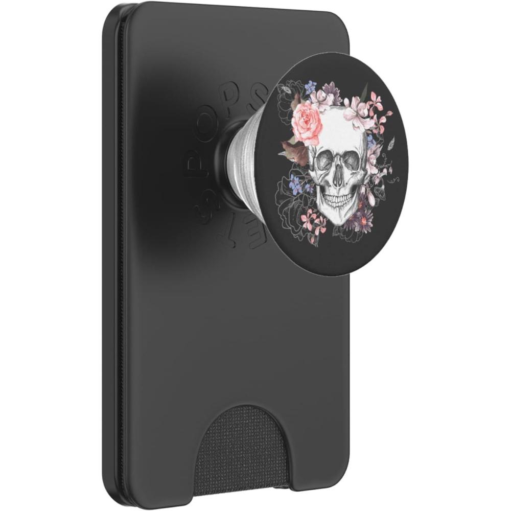 image:imagePopSockets Skull amp Goth Phone Grip amp Stand  Death Petal PopSockets PopGrip for MagSafeMagnetic PopWallet