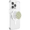 PopSockets Phone Grip – Green Beige Checker PopSockets PopGrip for MagSafe(Magnetic PopGrip)